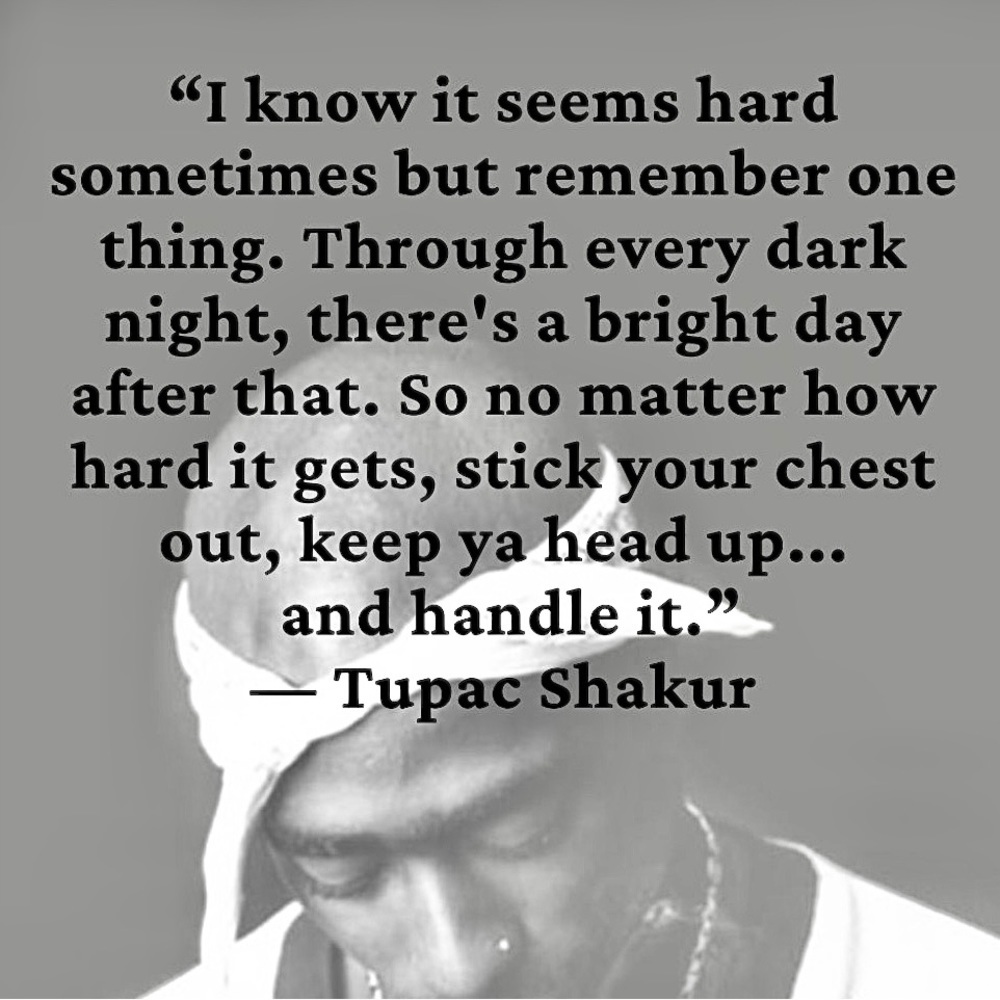 2Pac Tupac Shakur motivational quotes “THRU MY EYES” B&W Print collection - Picture 10 of 13
